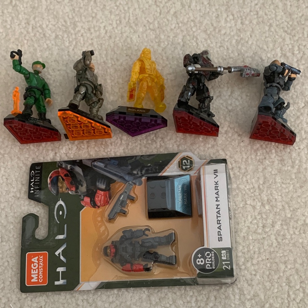 Halo Mega Construx action Figure lot of 6 - Picture 8 of 8